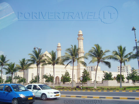 Salalah Oman Sud, panorama Moschea